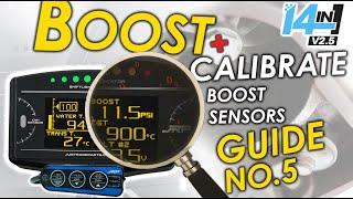 JRP 14in1 Multi Gauge Guide No.5 – Boost Sensor Calibration