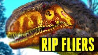 MEGALOSAURUS = END OF FLIERS? How to tame/Everything you need to know! Ark: Survival Evolved 252