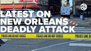 WSBT reporters have the latest on the deadly New Orleans terror attack