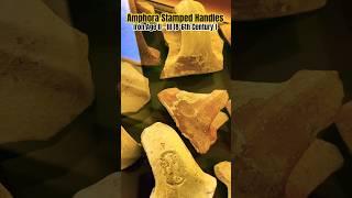 #Amphora Stamped Handles  #Biblical pr. #archaeology #history #ancient #shorts #foryou #shortvideo