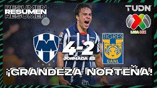 HIGHLIGHTS | Monterrey 4-2 Tigres | Liga Mx -AP2024 - J12 | TUDN