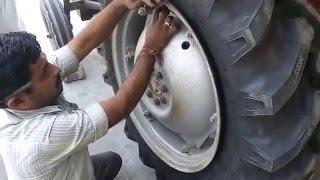 Tractor Tyre Changing Video - Do-It-Yourself