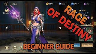 Rage of Destiny Beginner Guide - The Ultimate Gacha Game?