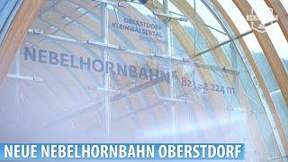 Oberstdorf: Impressionen neue Nebelhornbahn im Oktober 2021