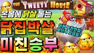 [슬롯보라]더 트위티 하우스 : THE TWEETY HOUSE 이게 얼마짜리야? 닭집 폭팔! #슬롯생방송 #온라인슬롯 #프라그마틱슬롯 #슬롯실시간 #shorts