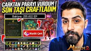 ÇARKTAN 6.000 TL KAZANIP İKİNCİ FARM TAŞIMI ÜRETTİM !! #metin2pvp #metin2 #misali2 #52