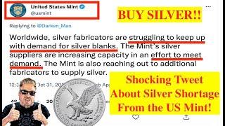 ALERT! US Mint LIES to "We the People" About Silver Eagle Production at Silver Price Lows!(Bix Weir)
