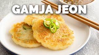 Crispy Korean Potato Pancakes - Gamja Jeon