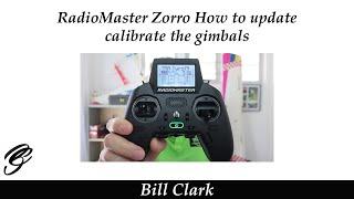 RadioMaster Zorro How to calibrate the gimbals in EdgeTX