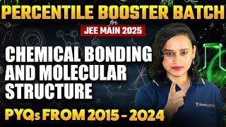 Chemical Bonding and Molecular Structure | 2015-2024 PYQs | JEE Main 2025 | Nabamita Ma'am