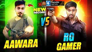 Aawara Vs Angry Youtuber  Break 43 Winning Streak  Rg Gamer गुस्सा हो गया || Free Fire max