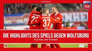 Die Highlights des Spiels gegen Wolfsburg