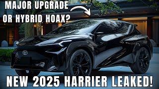 You WON'T Believe What Toyota Did to the 2025 Harrier Hybrid! (Leaked Info)