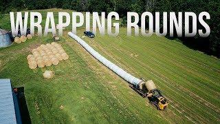 Wrapping with Ryan | Wrapping Round Bales