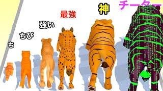 ムキムキに育てたネコがどうぶつ園を作るゲームが面白い【 Cat Evolution 】