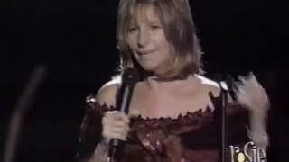 Barbra Streisand Send in the Clowns Shown on Rosie Timeless Concert