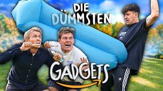 DIE DÜMMSTEN AMAZON GADGETS im TEST mit @CrispyRob & @Dima | Joey's Jungle