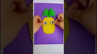 how make to cute pineapple.#creative #crafter ritika