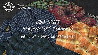 Iron Heart Heavyweight Flannels | UHF vs SHF | What's The Difference?