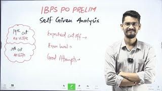 IBPS PO Analysis 2024 | IBPS PO Prelims Analysis | IBPS PO Expected Cut Off Good Attempts