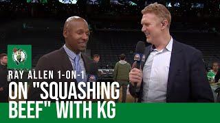 EXCLUSIVE INTERVIEW: Ray Allen on "squashing the beef" with Kevin Garnett, love for 2008 Celtics