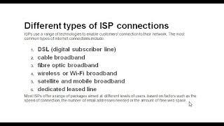 The Intermediate Guide to Different Types Of ISP Connections | Samidul Tech