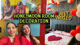 HONEYMOON ROOM DECORATION // Miku & Gumsum #friendsmarriage #honeymoon