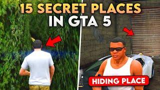 Top 15 *SECRET* Places & Locations  In GTA 5 Rockstar Doesn’t Want You To Know 