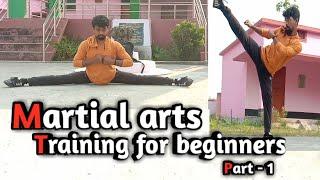 Martial arts training for beginners part 1 || flf martial arts academy