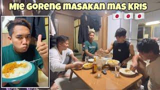 Mas Kris Masak Mie Goreng Buat Kita‼️Rasanya kayak di tipi tipi | bajidot tki Jepang