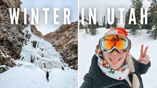 WINTER ACTIVITIES in UTAH | USA (Salt Lake City, Ogden, Snowbasin & Park City)What to do Travel Vlog