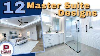 12 BEAUTIFUL Master Bedroom & Bathroom Interior Design Ideas