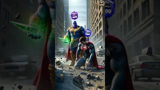 Superman and Hulk vs Thanos (Revenge for Hulk and Superman) #brawlstars #shorts #marvel #dc