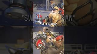 Roadhog and Torbjorn interaction - Overwatch 2