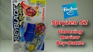 Beyblade Burst by Hasbro - SPRYZEN S2 Unboxing & Review (Happy New Year!!)