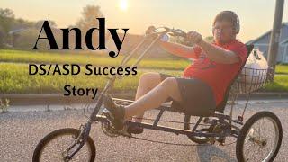 Andy -  A Down Syndrome + Autism Spectrum Disorder Success Story (DS & ASD) #shotoniphone