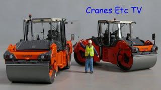 NZG Hamm HD+ 120i Tandem Rollers by Cranes Etc TV