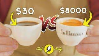 $8000 vs $30 Coffee! // Chef Andy