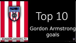 Sunderlandafctv - Top Ten Gordon Armstrong  goals