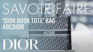 'Dior Book Tote' Bag ABCDIOR Savoir-Faire