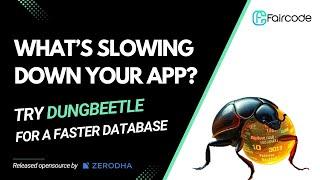 What’s Slowing Down Your App? Discover DungBeetle for a Faster Database