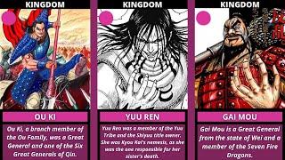 TOP 30 STRONGEST KINGDOM MANGA CHARACTERS RANKED 2022