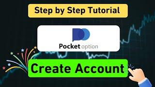 How to Create Pocket Option Account - Sign Up Pocket Option Tutorial