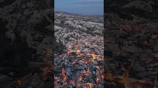 Kapadokya #cappadocia #kapadokya #beautiful #nice  #amazing #landscape #droneshots  #drone #drones