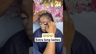 Extra long lashes? #makeuptutorial #youtubeshorts #makeuptransformation #lashtutorial #makeupsteps