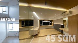 Interior Design/ Php 810,000.00 /45 Sqm /Studio Unit/ Construction Renovation / One ShangriLa Place
