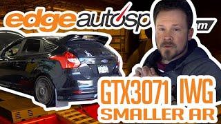 It's SO MUCH BETTER!!! | GTX3071 INTERNAL WASTEGATE, SMALLER AR | Edge Autosport