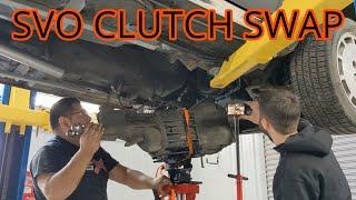 SVO Video 2 - CLUTCH SWAP and BURNOUT TIME!