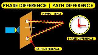 What are Path difference and Phase difference | Path difference | What is Path difference | phase