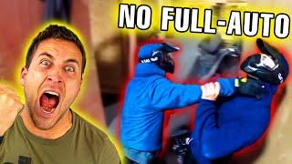 Airsoft Player Gets Body Slammed In CRAZY Fight